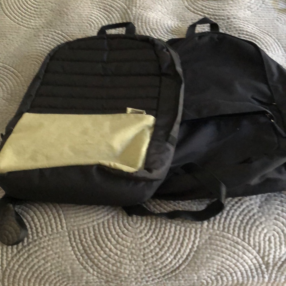Two Middle size school backpack